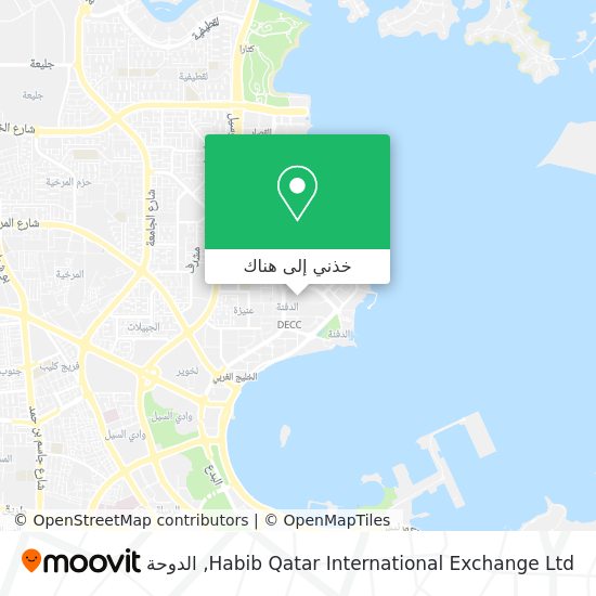 خريطة Habib Qatar International Exchange Ltd