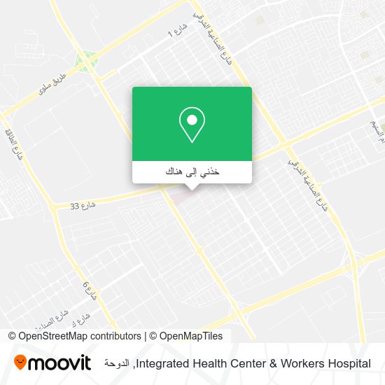 خريطة Integrated Health Center & Workers Hospital