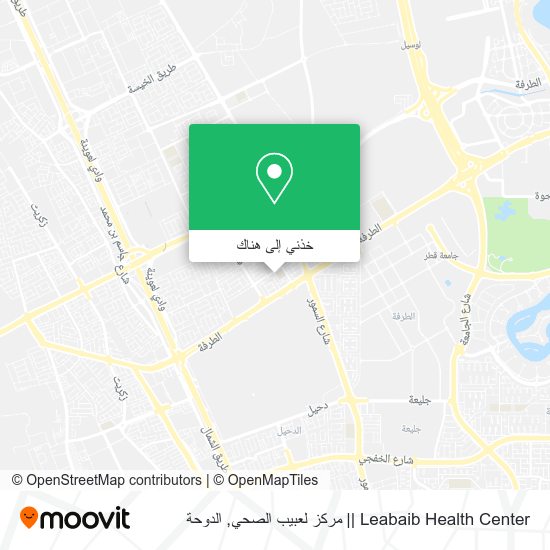 خريطة Leabaib Health Center || مركز لعبيب الصحي