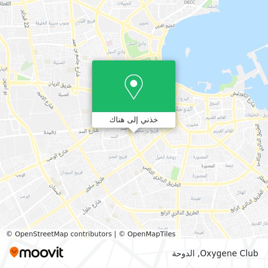 خريطة Oxygene Club