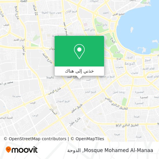 خريطة Mosque Mohamed Al-Manaa