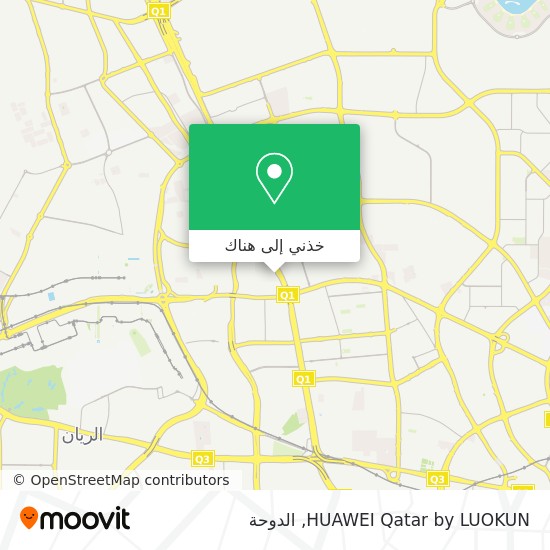 خريطة HUAWEI Qatar by LUOKUN