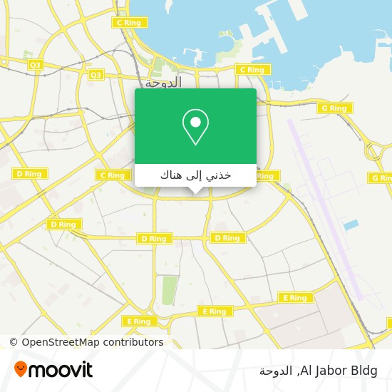 خريطة Al Jabor Bldg