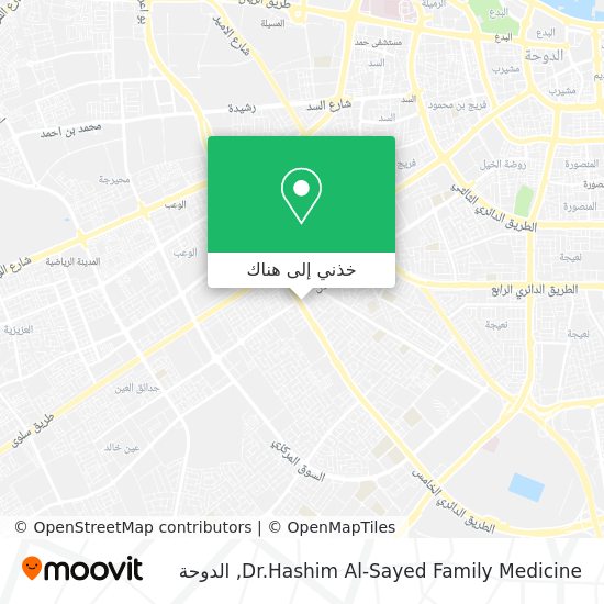 خريطة Dr.Hashim Al-Sayed Family Medicine