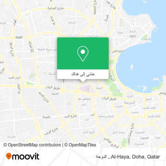 خريطة Al-Haya, Doha, Qatar.