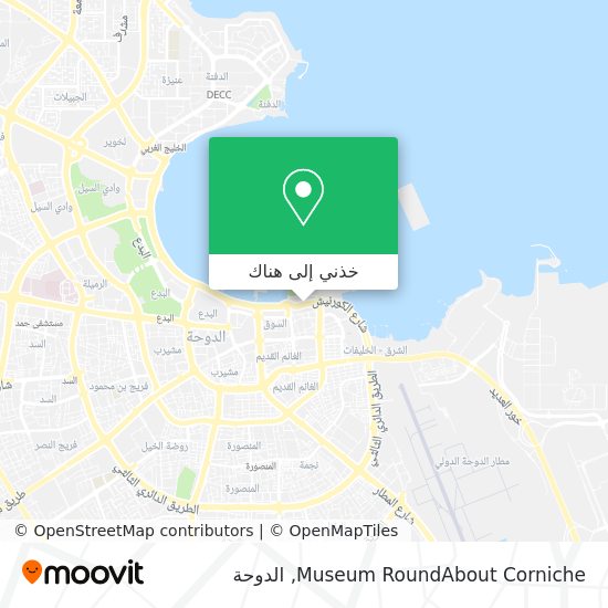 خريطة Museum RoundAbout Corniche