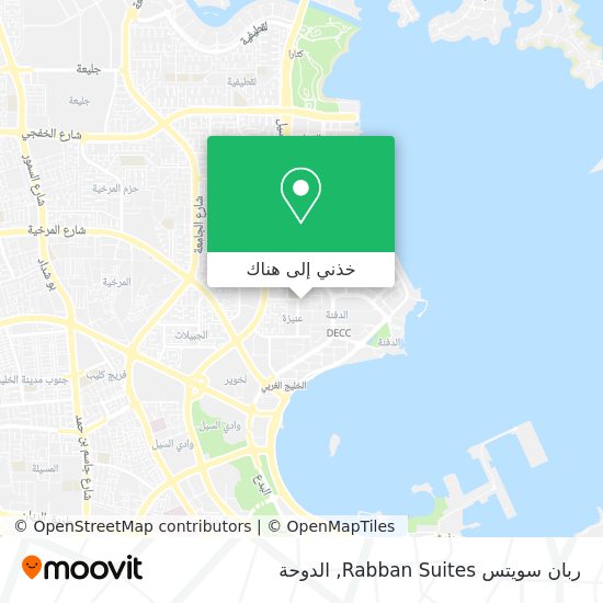 خريطة ربان سويتس Rabban Suites