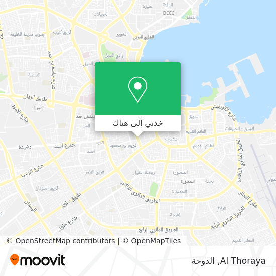 خريطة Al Thoraya
