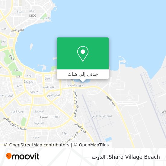 خريطة Sharq Village Beach