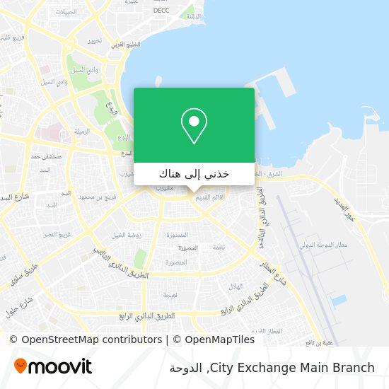 خريطة City Exchange Main Branch