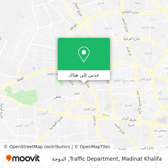 خريطة Traffic Department, Madinat Khalifa