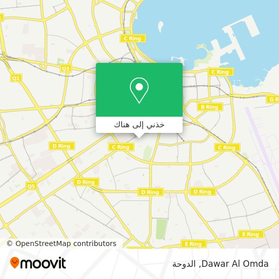 خريطة Dawar Al Omda