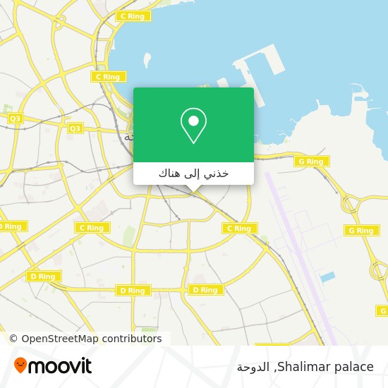 خريطة Shalimar palace
