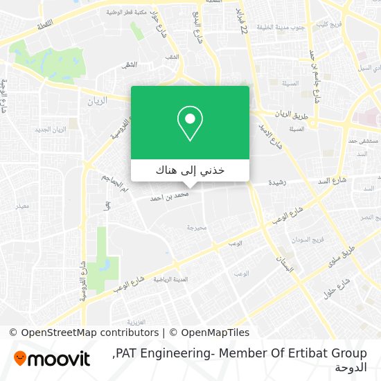خريطة PAT Engineering- Member Of Ertibat Group