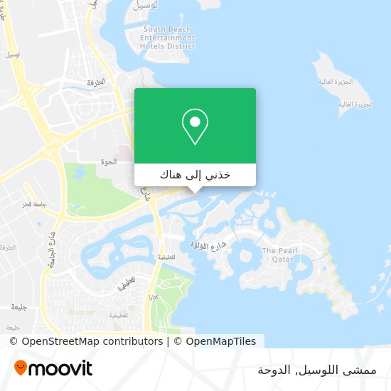 خريطة ممشى اللوسيل