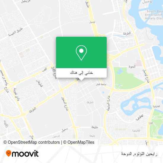 خريطة رايحين اللؤلؤه