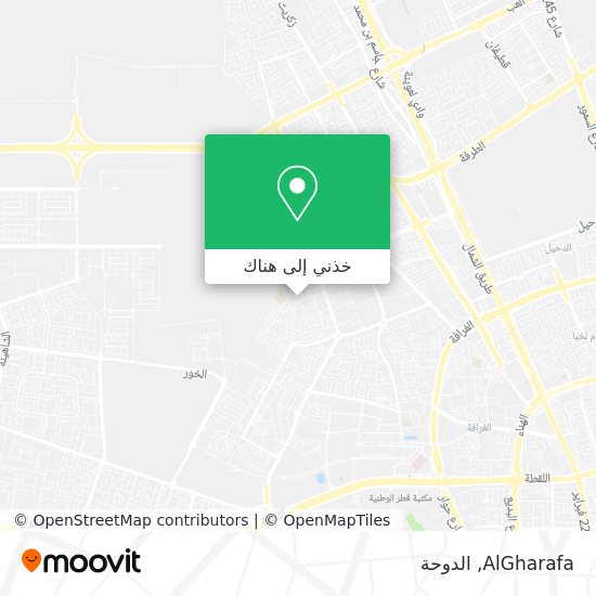 خريطة AlGharafa