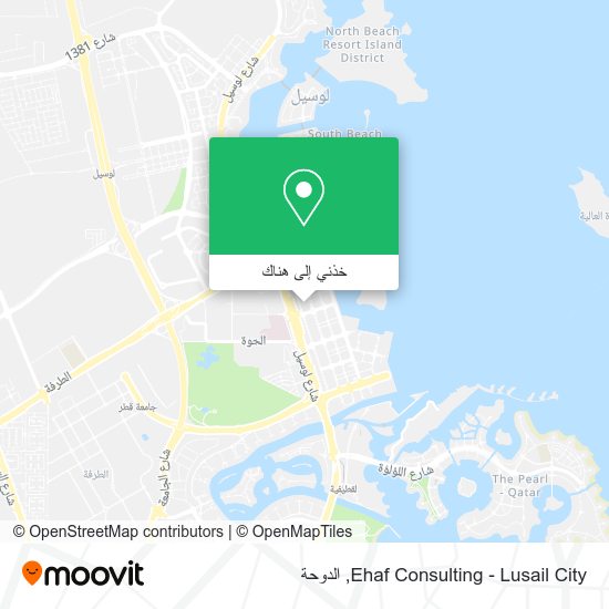 خريطة Ehaf Consulting - Lusail City