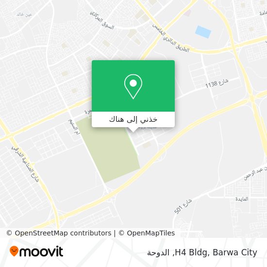 خريطة H4 Bldg, Barwa City