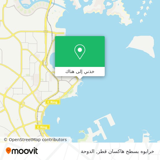 خريطة خرابوه بسطح هاكسان قطر