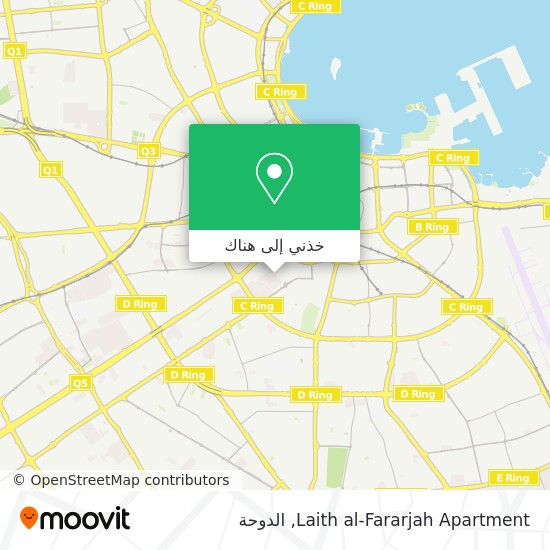 خريطة Laith al-Fararjah Apartment
