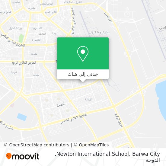 خريطة Newton International School, Barwa City