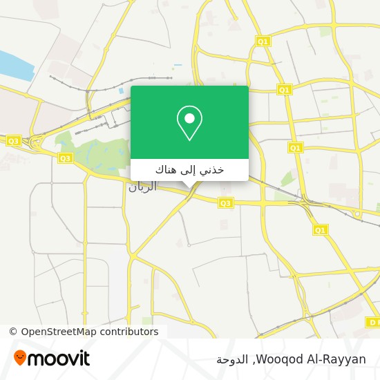 خريطة Wooqod Al-Rayyan