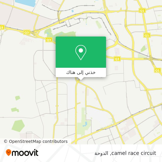 خريطة camel race circuit