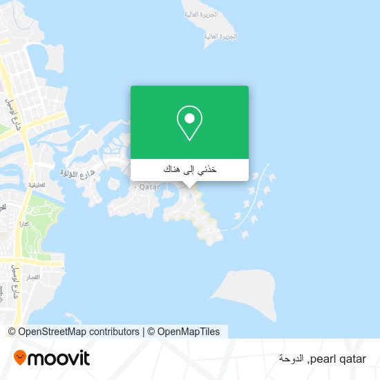 خريطة pearl qatar