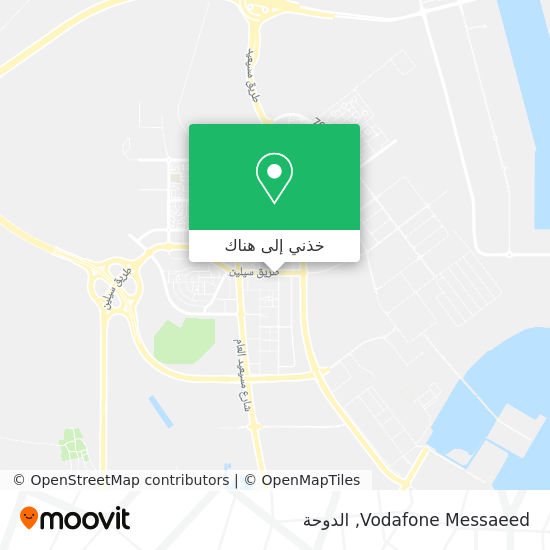 خريطة Vodafone Messaeed