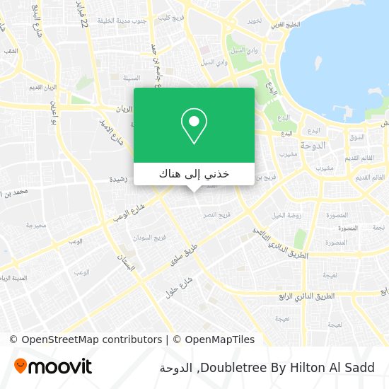 خريطة Doubletree By Hilton Al Sadd