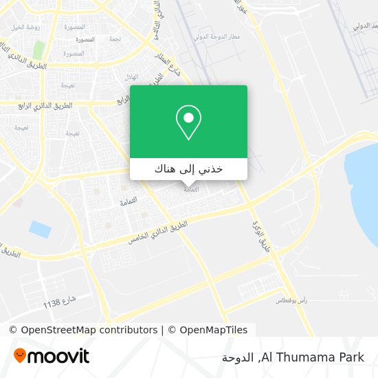 خريطة Al Thumama Park
