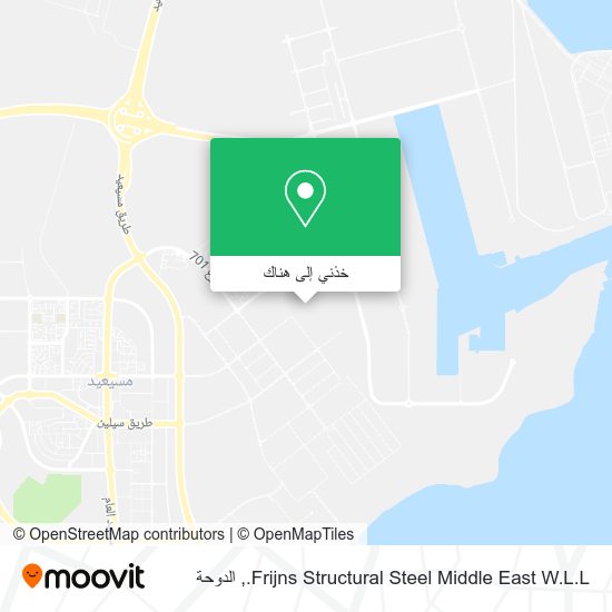 خريطة Frijns Structural Steel Middle East W.L.L.