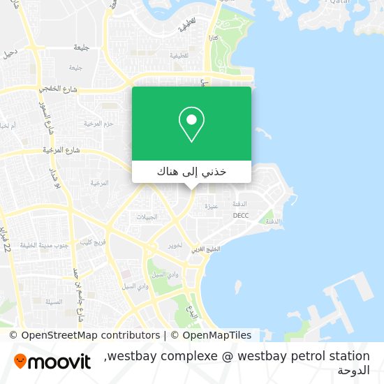 خريطة westbay complexe @ westbay petrol station