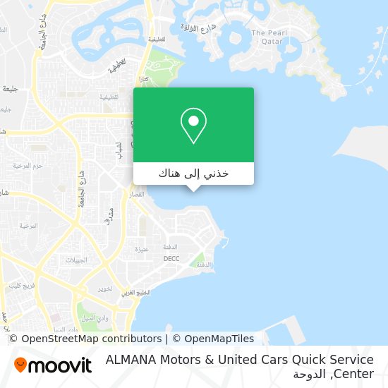 خريطة ALMANA Motors & United Cars Quick Service Center