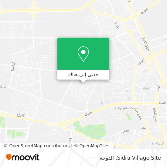 خريطة Sidra Village Site