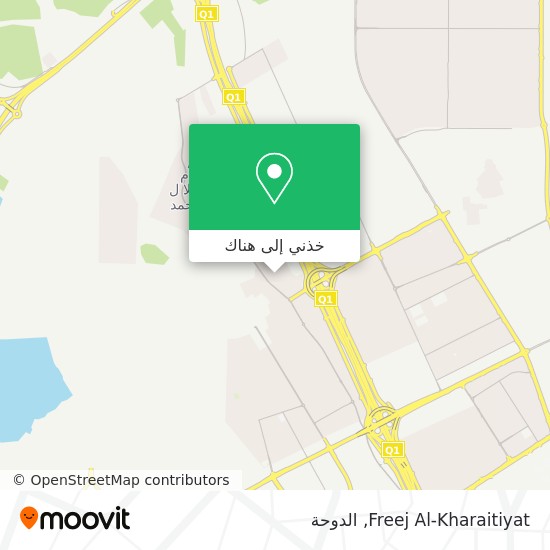 خريطة Freej Al-Kharaitiyat