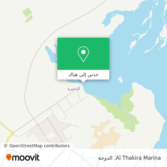 خريطة Al Thakira Marina