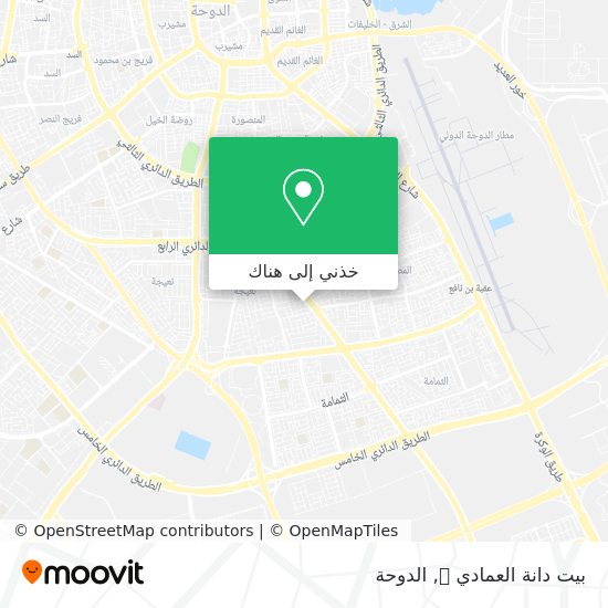 خريطة بيت دانة العمادي 🙆