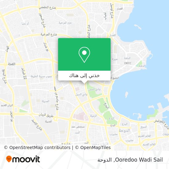 خريطة Ooredoo Wadi Sail