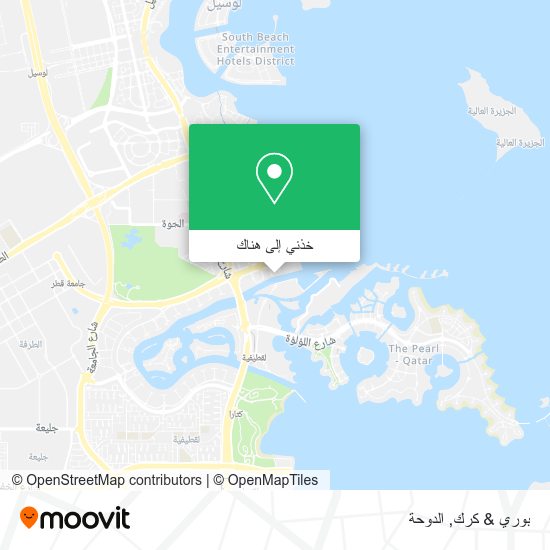 خريطة بوري & كرك