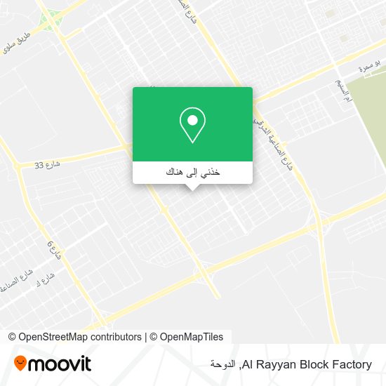 خريطة Al Rayyan Block Factory