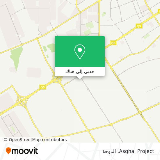 خريطة Asghal Project