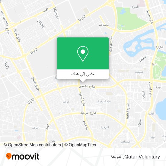 خريطة Qatar Voluntary