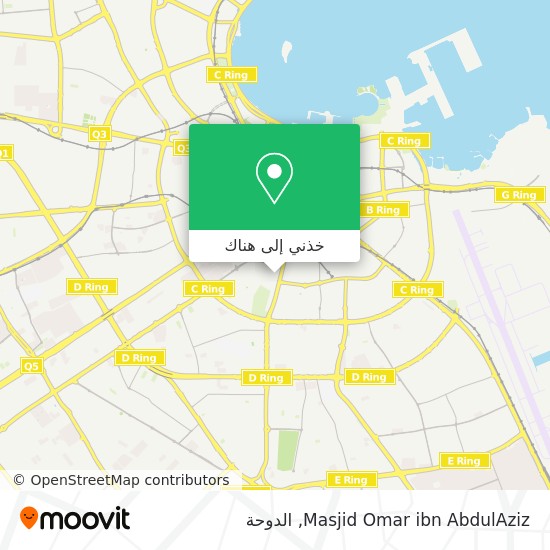 خريطة Masjid Omar ibn AbdulAziz
