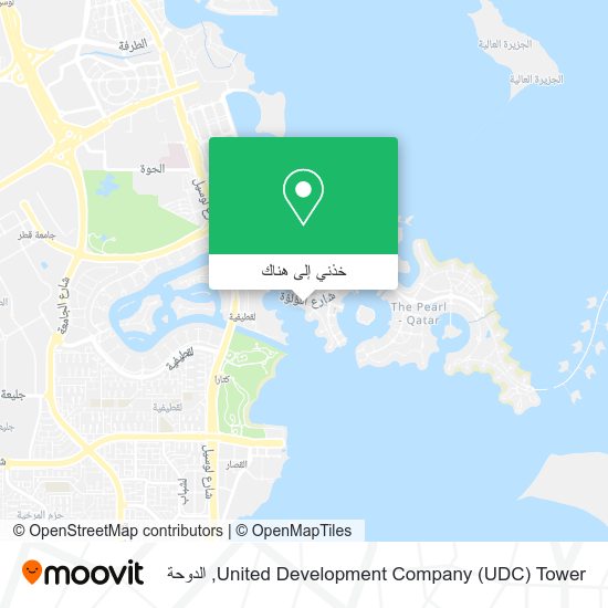 خريطة United Development Company (UDC) Tower