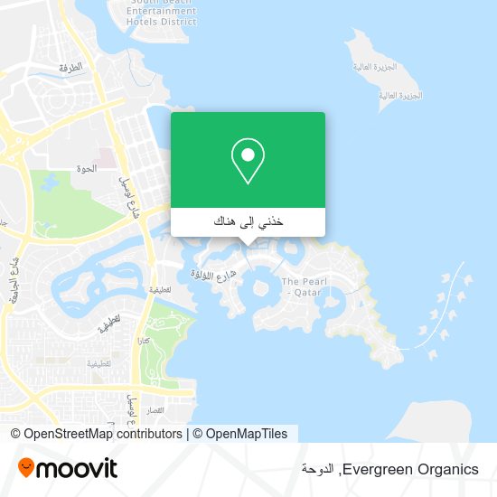 خريطة Evergreen Organics
