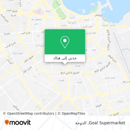 خريطة Goal Supermarket