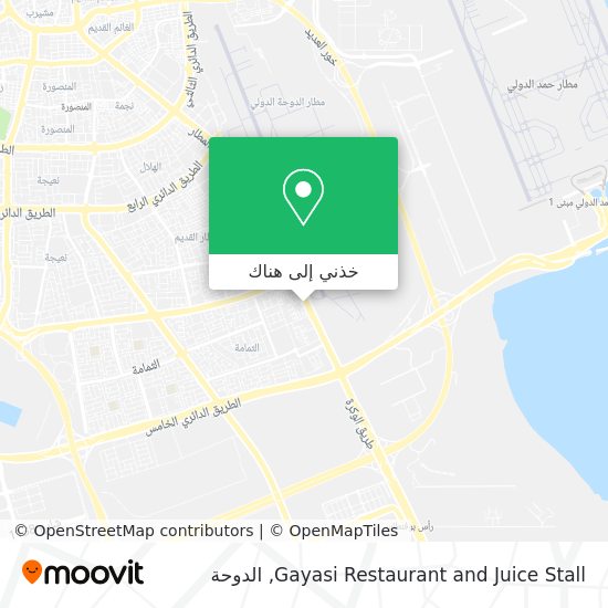 خريطة Gayasi Restaurant and Juice Stall