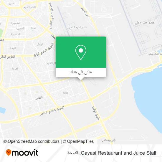 خريطة Gayasi Restaurant and Juice Stall